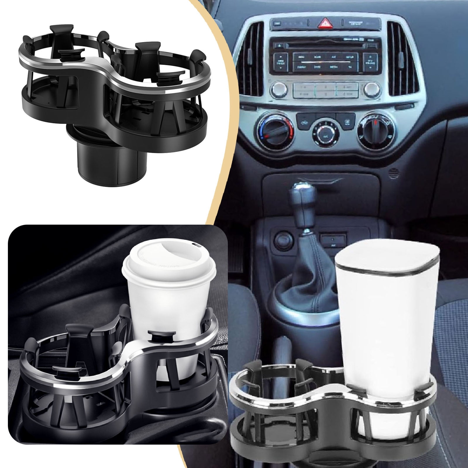 Car Water Cup Holder Car Adapter Adjustable Cup Holder For Car Extra