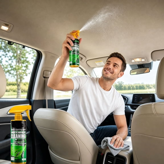 Car Water Remover For Paint And Glass Surfaces, Hard Water Stain Cleaner With Deep Decontamination, Gentle Formula For Spotless And Shiny Finish