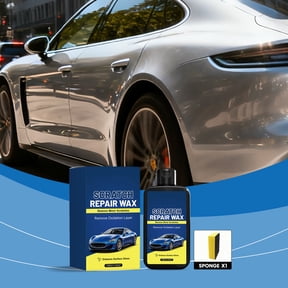 Car Wax Polish Set, Nano Scratch Repair, UV Ray Resistance, Long Lasting Gloss Finish, Complete Care Kit for Automotive Surface Polishing and Paint Protection