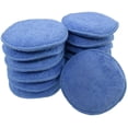 thumbnail image 1 of Car Wax Soft Sponges Microfiber Cleaning Polishing Sponge Wax Foam Sponge Applicator Microfiber Wax Applicator Pads for Cleaning, Waxes, Polishes, Paint Cleaner, Car Polish (12 pieces), 1 of 6
