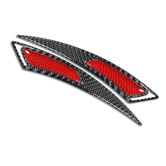 Car Wheel Arches Trim Protector PVC Carbon Fiber Design Adhesive Easy Installation Weatherproof Scratch Proof