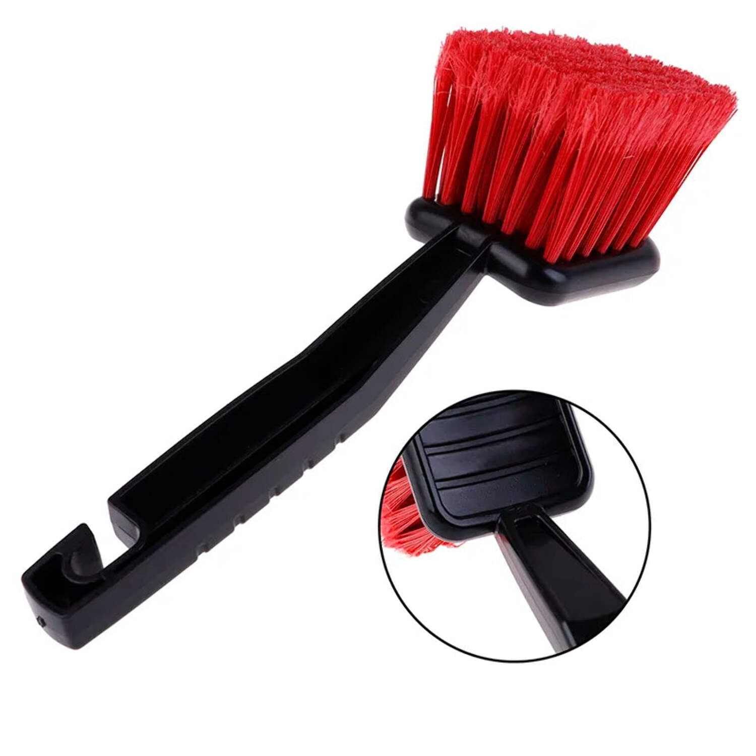 Toorise Car Wheel Cleaning Brush Rim Brush 16.5 Inch Wheel Brush Non-Slip Handle Wheel And Rim Detailing Brush Auto Care For Car Motorcycle Bicycle - Foto 2