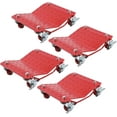 thumbnail image 1 of Aoile 6000lbs Capacity Heavy-Duty Car Tire Dolly, 4 Piece, 1 of 5