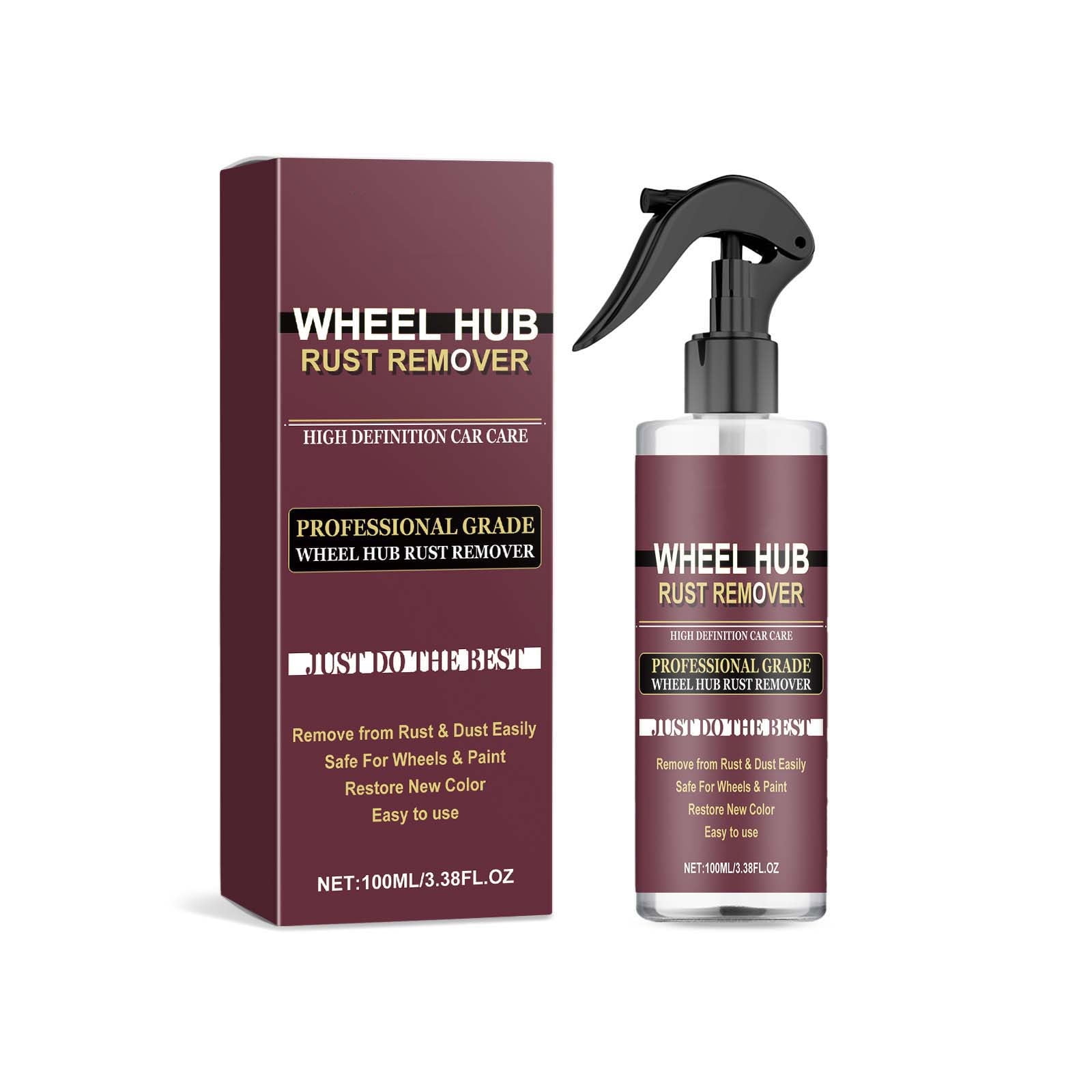 Car Wheel Hub Rust Remover Iron Powder Remover Car Paint Wash Rust