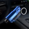 Car Window Breaker and Seatbelt Cutter 2-in-1 Emergency Escape Tool Portable Automotive Safety Hammer Glass Breaker for Vehicle Rescue and Life Saving Blue