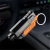 Car Window Breaker and Seatbelt Cutter 2-in-1 Emergency Escape Tool Portable Automotive Safety Hammer Glass Breaker for Vehicle Rescue and Life Saving Orange