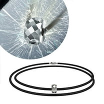 Car Window Breaker Tool,Ungsten Steel Bracelet Stretch Cord,Glass Crusher Safe Self Rescue Ladies Accessories