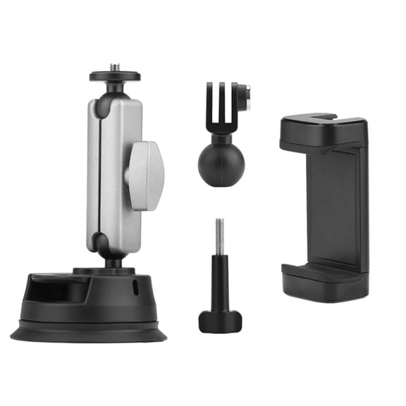 Car Window Camera Mount Stand Windshield Suction Cup Kit for Action Cameras