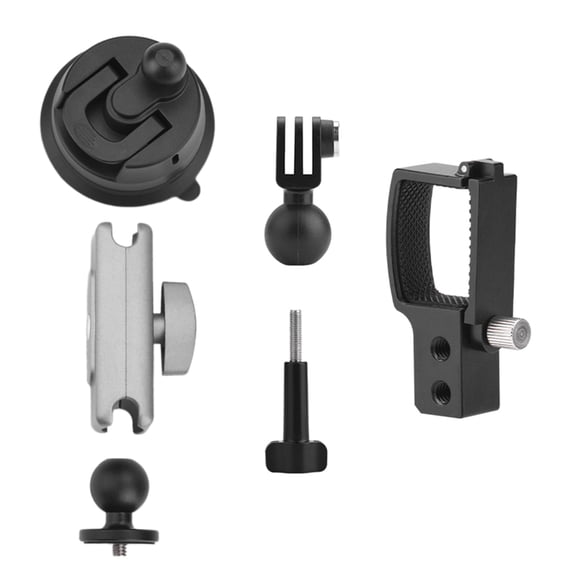 Car Window Camera Mount Stand Windshield Suction Cup for Action Cameras and DSLRs Multifunctional Mounting Solution