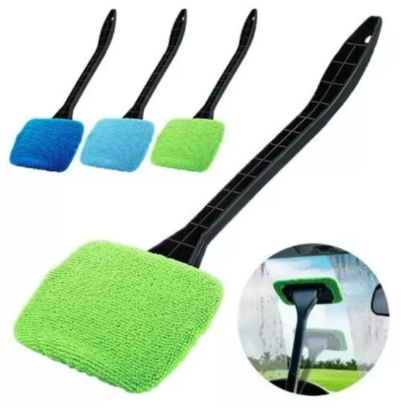 Car Window Cleaner Tool Kit, Microfiber Car Windshield Cleaner Inside, Car Glass Cleaning Tools
