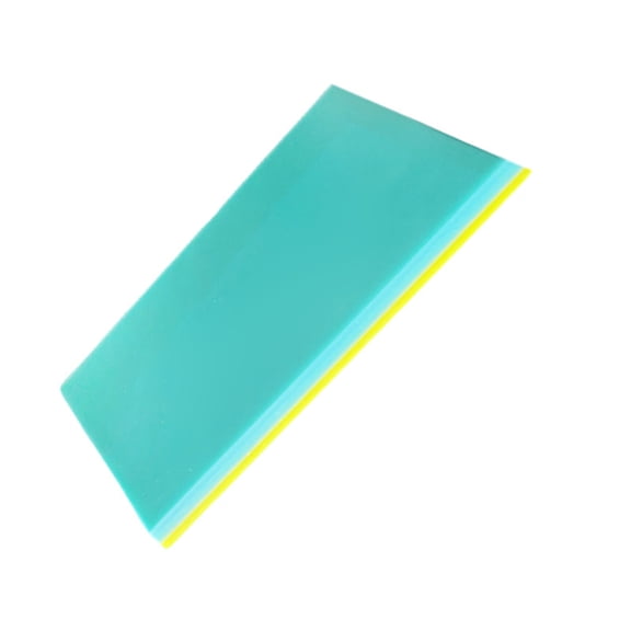 Car Window Film Application Scraper Professional Water Removal Tool Soft Double Layer Adhesive Strip Squeegee for Vinyl Wrap Glass Cleaning Without Handle