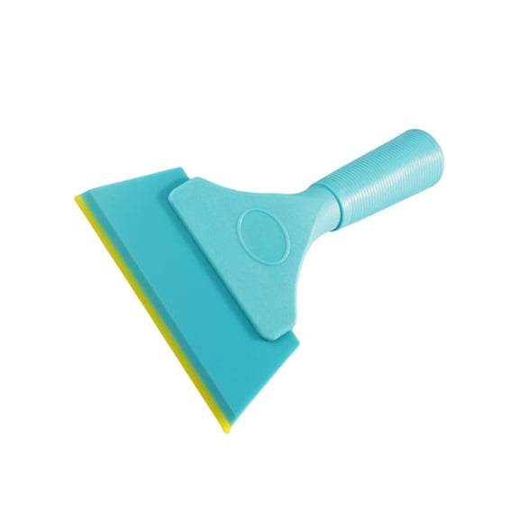 Car Window Film Squeegee with Handle, Double Layer Soft Rubber Water Wiper, Glass Tint Installation Vinyl Wrap Tool