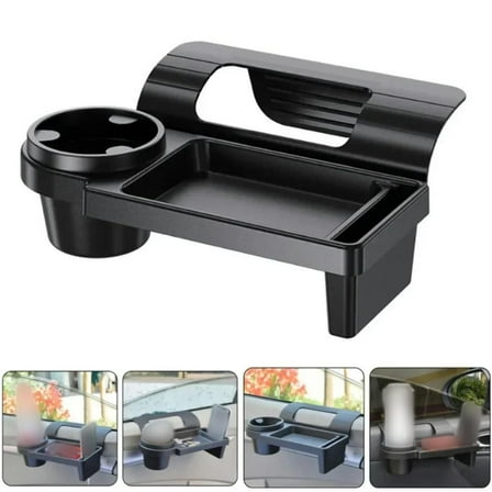 Car Window Multifunctional Storage Tray,Door Side Hanging Organizer,Cup Holder