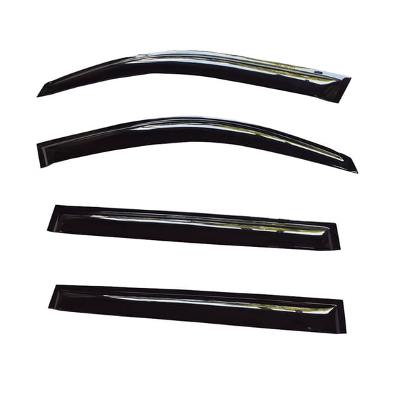 Car Window Rain Plate Visor Sun Shade Wind Deflector for 2008-2013 Toyota Highlander