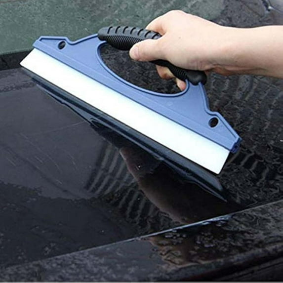 Car Window Scraper & Water Wiper – Multipurpose Bow-Shaped Squeegee ...