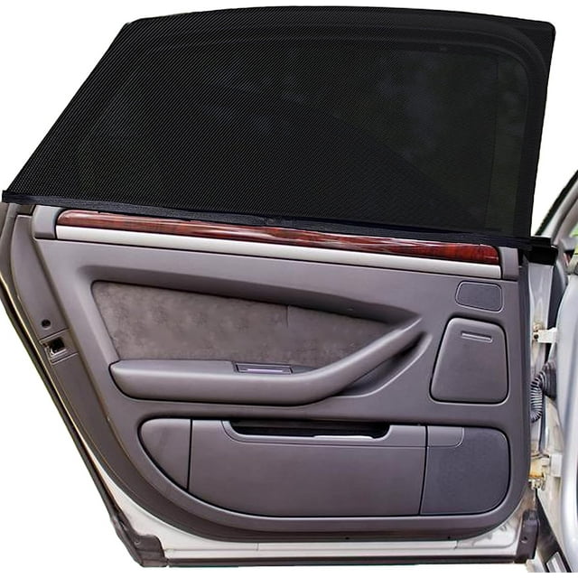 Car Window Screens for Camping (Pack of 4) 100 Protection from Bugs, UV and Car Mosquito Net