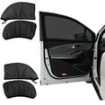 thumbnail image 1 of Car Window Shade - 4 Pack Breathable Mesh Side Window Shades, Sunshade for UV & Heat Protection (Universal Fit), 1 of 6
