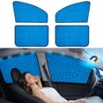 thumbnail image 1 of Aokway Magnetic Car Window Shades for Baby 4pcs UV Protection Sunshade Set, 1 of 10