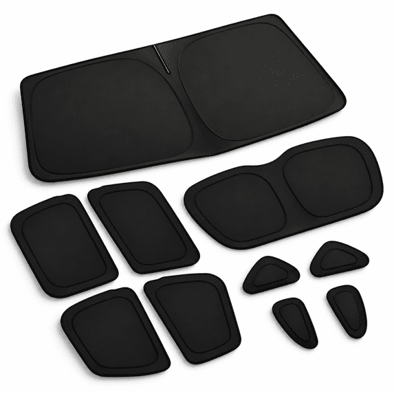 Window Bleend Car Window Shades For Honda Fit 2015-2020 Windshield Sun Shade Side ...
