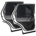 thumbnail image 1 of Car Window Shades, Magnetic Double Layer Window Screen for Baby Protection, UV Protection Privacy Blackout/Half Shade Car Window Covers, Auto Sun Shade Curtains Accessories (Black), 1 of 4