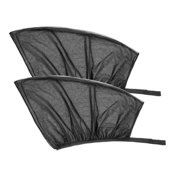 Car Window Shades with Breathable Mesh for Sun Blocking, Privacy Protection and Universal Fit for Rear Seat Passengers
