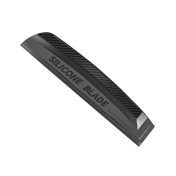 Car Window Squeegee, Soft Silicone Blade for Cleaning Water, Professional One-Piece Auto Glass Water Wiper, 11.8 Inches Water Scraper Cleaner for Shower Doors Mirror, Home Drying Use