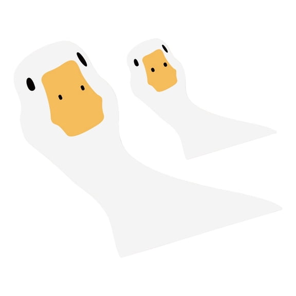 Car Window Sticker Cartoon Geese Vehicle Automotive Sticker Pattern Car Body Decal Waterproof Removable