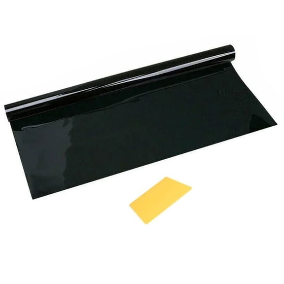 Car Window Sunshade Barrier Film Sun Protective Heat Blocking Transparent Privacy PVC Materials Easy Installation