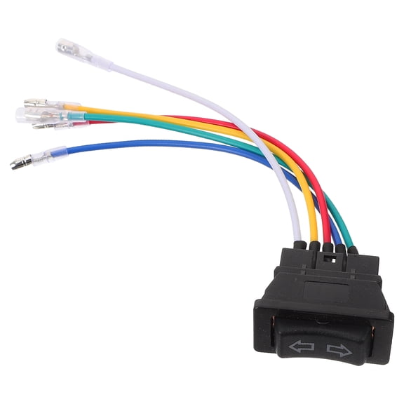 Car Window Switch Wiring Harness Black Easy Installation Compatible with 12V and 24V Power Windows