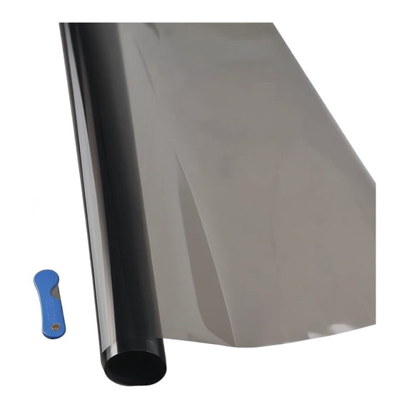 Car Window Tint Film 300x50cm Black Roll 5% VLT Sunshade UV Protection ...
