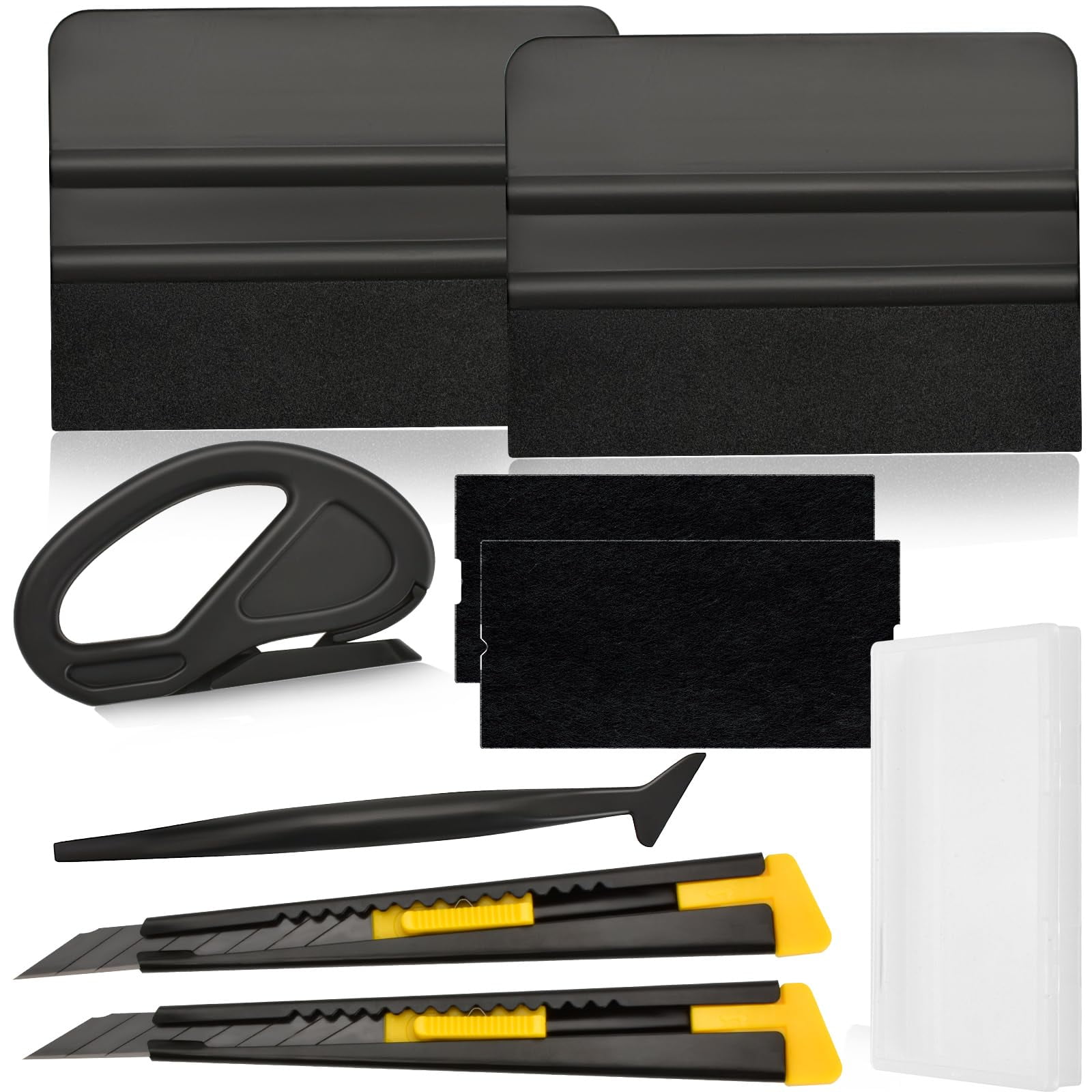 Car Window Tint Kit OIF8 Vinyl Wrap Tool Kit Include Felt Squeegee