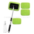 thumbnail image 1 of Car Windscreen Cleaner Brush With Extendable Handle,180° Rotating Auto Window Cleaning Tool With Reusable Washable Pads,Multi-Purpose Demister For SUV,Truck,RV And Household Glass-B, 1 of 1