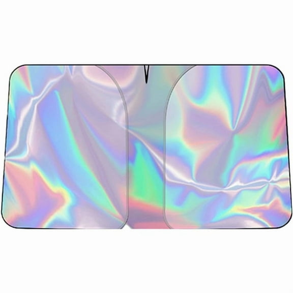 Car Windscreen Sun Shade, Foldable Front Windshield Sunshades Anti UV Keep Vehicle Cool, Car Windscreen Protective Sunshade, Sun Protection Heat Shield for Most Size Car 57.09*31.5in