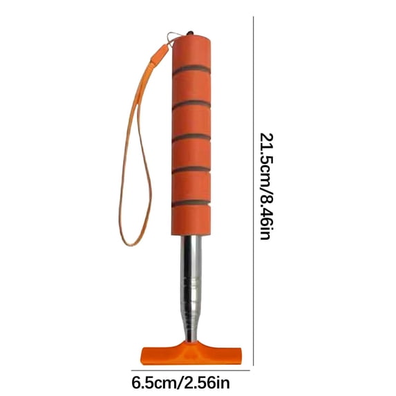 Car Windshield Cleaner, Extendable Telescoping Wiper and Brush, Multi-Function Water Repellent Tool, Quick Vehicle Glass Maintenance, for Drivers on the Go