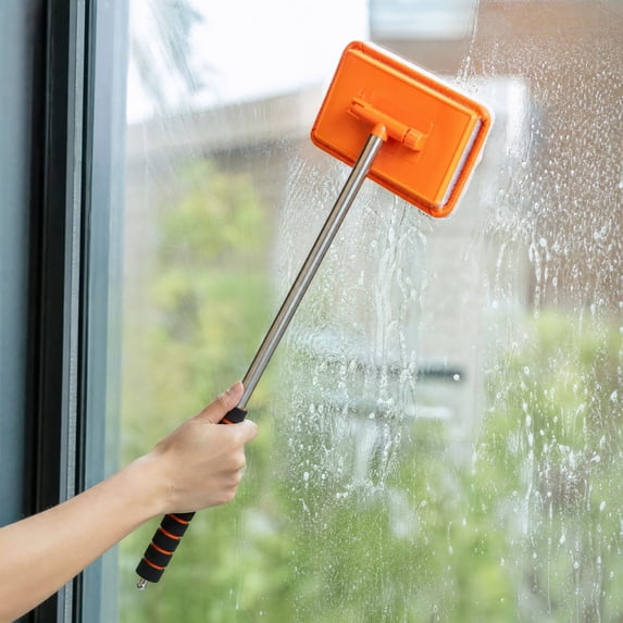 Car Windshield Cleaner, Extendable Window Cleaning Brush with ...