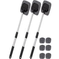 thumbnail image 1 of Car Windshield Cleaner Tool Inside Microfiber Car Window Cleaning Tool with Extendable Handle, Microfiber Pads for Auto Home Interior Exterior Glass Wiper, 1 of 3