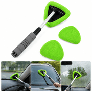 Car Windshield Cleaner Windshield Cleaner Tool Microfiber Windshield Wiper Fluid Tool with Extendable Handle