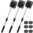 thumbnail image 1 of Car Windshield Cleaning Brush - Retractable Handle Window Glass Cleaner Tool for Inside and Outside Car Cleaning - Durable Microfiber Material for Easy Storage and Multifunctional Use, 1 of 5