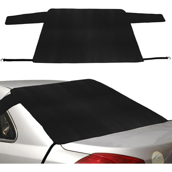 Car Windshield Cover, Winter Window Snow Frost Portable Oxford Fabric Back Protection Windproof Covers, Accessories for SUV, Truck, Van(Size:Rear Cover) - Rear Cover