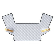 Car Windshield Cover for Ice and Snow All-Weather Reversible Windshield Protector with Side Mirror Covers Winter Car Windshield Snow Cover