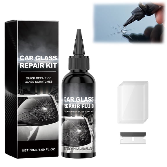 Car Windshield Crack Repair Kit, Windshield Chip Repair Kit, Glass Repair Liquid, Windshield Repair Kit for Cracks and Chips,1PC
