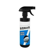 Car Windshield Deicer Spray, Snow And Ice Melter For Cars, Fast Acting Defrosting Agent For Winter, 500Ml Bottle With Sprayer, Safe For Auto Glass And Locks, 8.5 X 2.5 In, 1.1 Lb