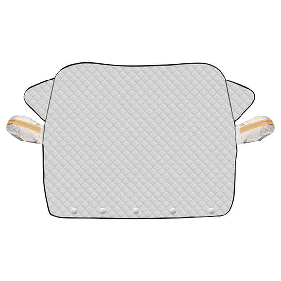 Car Windshield Frost Cover | Snow Shield, Windproof, Multi-Layer Titanium | Fits Most Models, Heavy-Duty Winter Sunshade