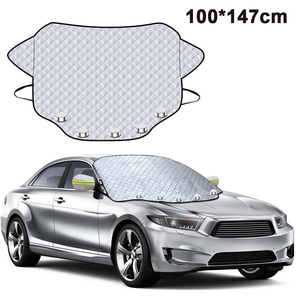 Car Windshield Hail Cover, Windshield Cover for Ice and Snow with 4