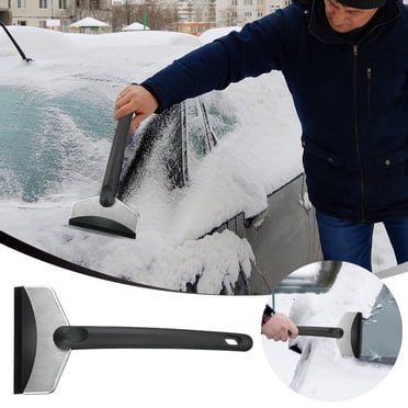 YIKEXIAOSHULIN Windshield Squeegee & Ice Scraper - Portable Car Snow Scraper For Winter Weather