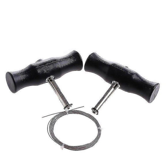 Car Windshield Removal Tool Windscreen Window Glass Cutting Wire + Handles Kit