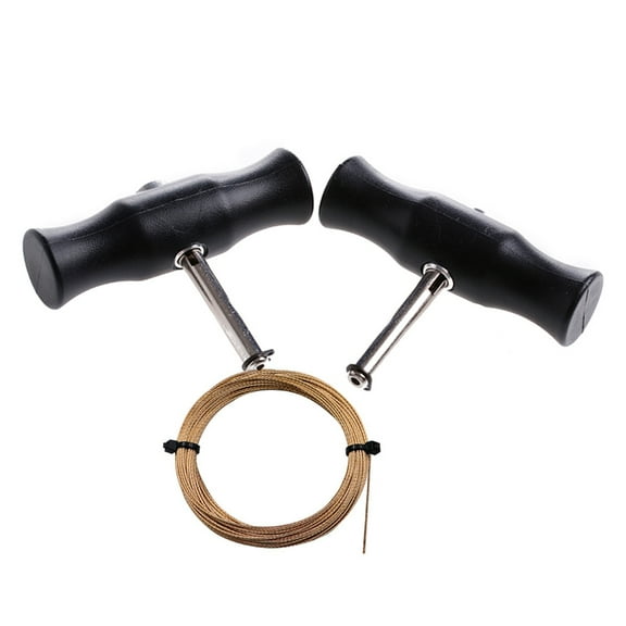Car Windshield Removal Tool Windscreen Window Glass Cutting Wire + Handles Kit