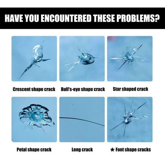 Automotive Windshield Chip Crack Gone Repair Tool