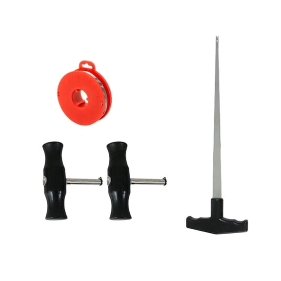 Car Windshield Repair Tool Kit with Handle Windshield Cut Out Wire Car Window Glass Windscreen Remover Tool