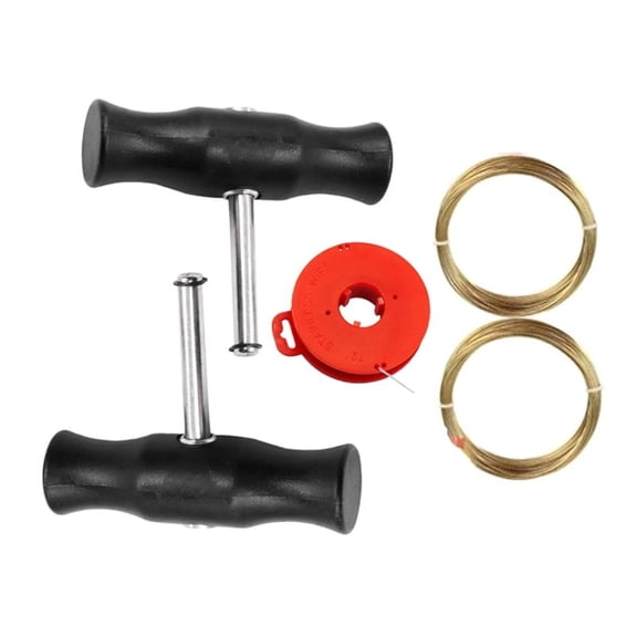 Car Windshield Repair Tool with Handle Windshield Cut Out Wire Universal Car Windo G14080